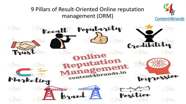 9 Pillars of Result-Oriented Online reputation management (ORM)