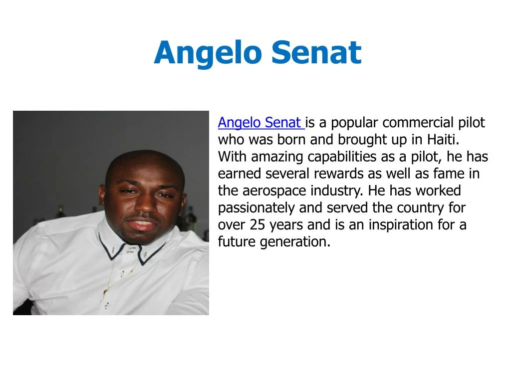 angelo senat