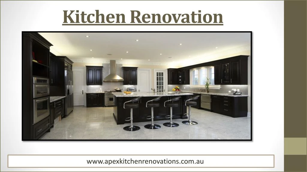 kitchen renovation