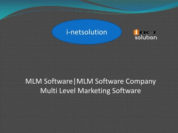 MLM Software|MLM Software Company | Multi Level marketing software