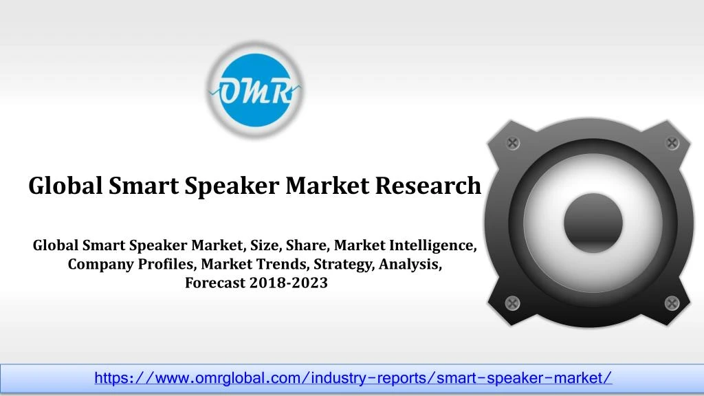 global smart speaker market research