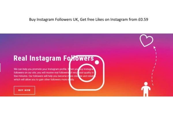 Buy Instagram Followers UK