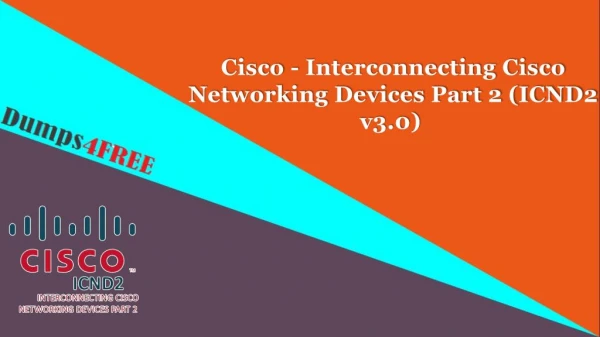 Get Latest Cisco 200-105 Free Questions Answers
