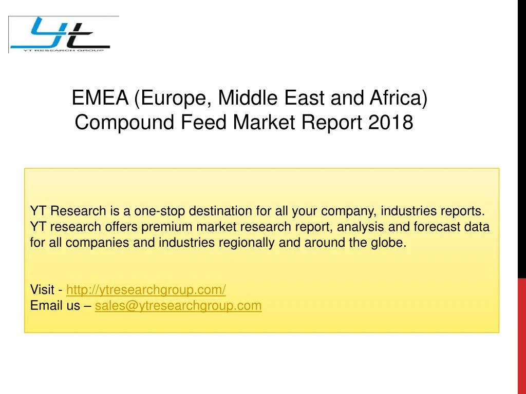 emea europe middle east and africa compound feed