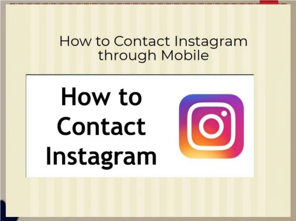How to Contact Instagram | Instagram Help Center
