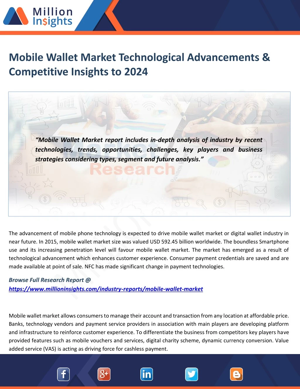 mobile wallet market technological advancements