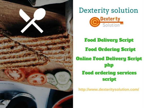 Food Delivery Script - Food Ordering Script