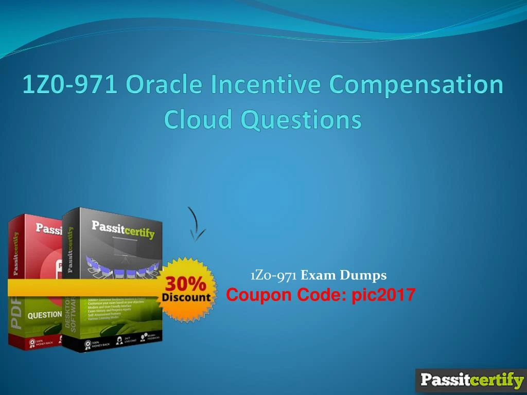 1z0 971 oracle incentive compensation cloud questions