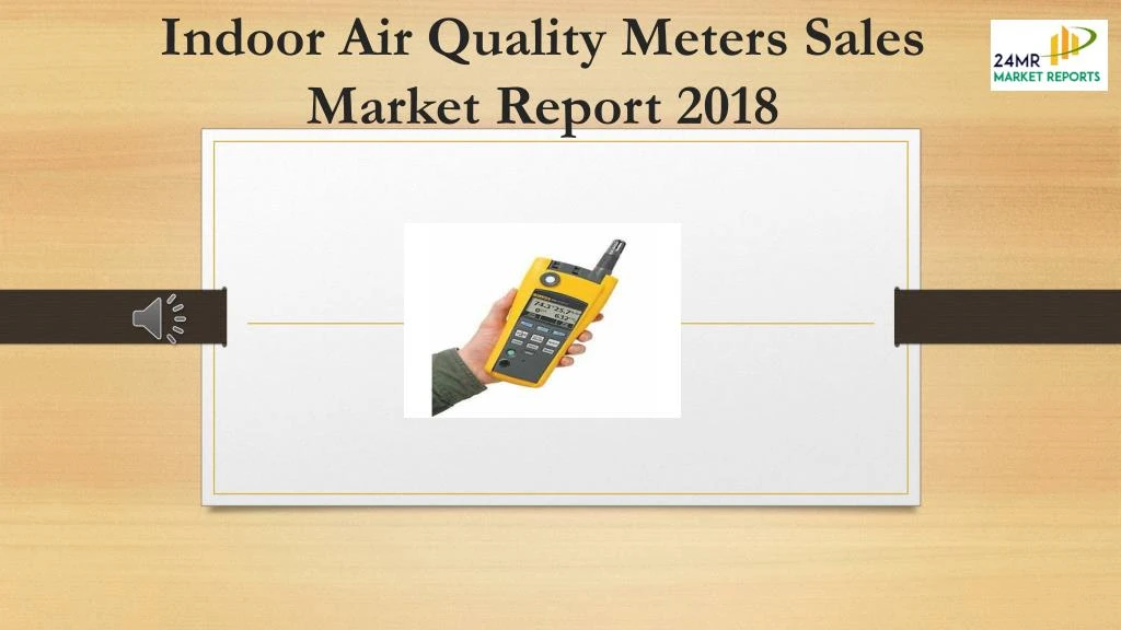 indoor air quality meters sales market report 2018