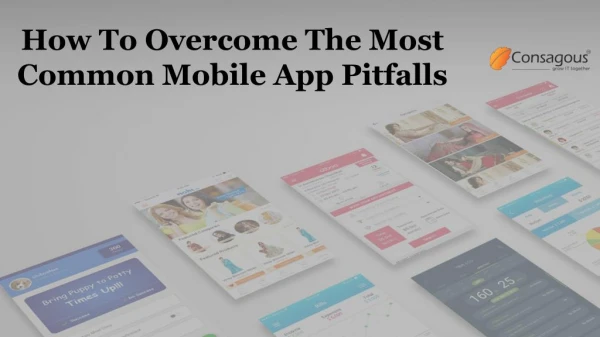 How To Overcome The Most Common Mobile App Pitfalls