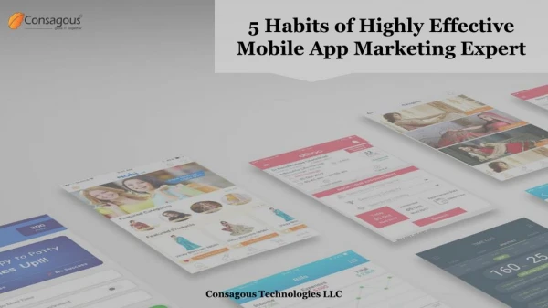 5 Habits of Highly Effective Mobile App Marketing Expert