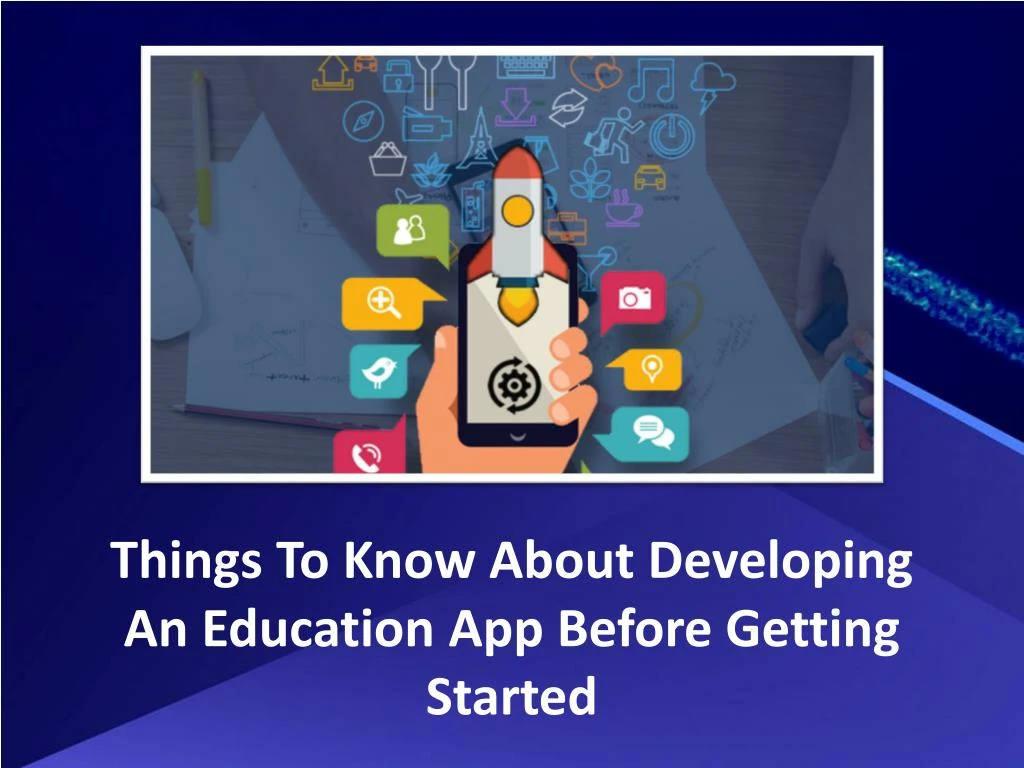things to know about developing an education
