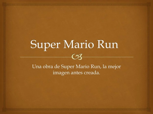 Super Mario Run