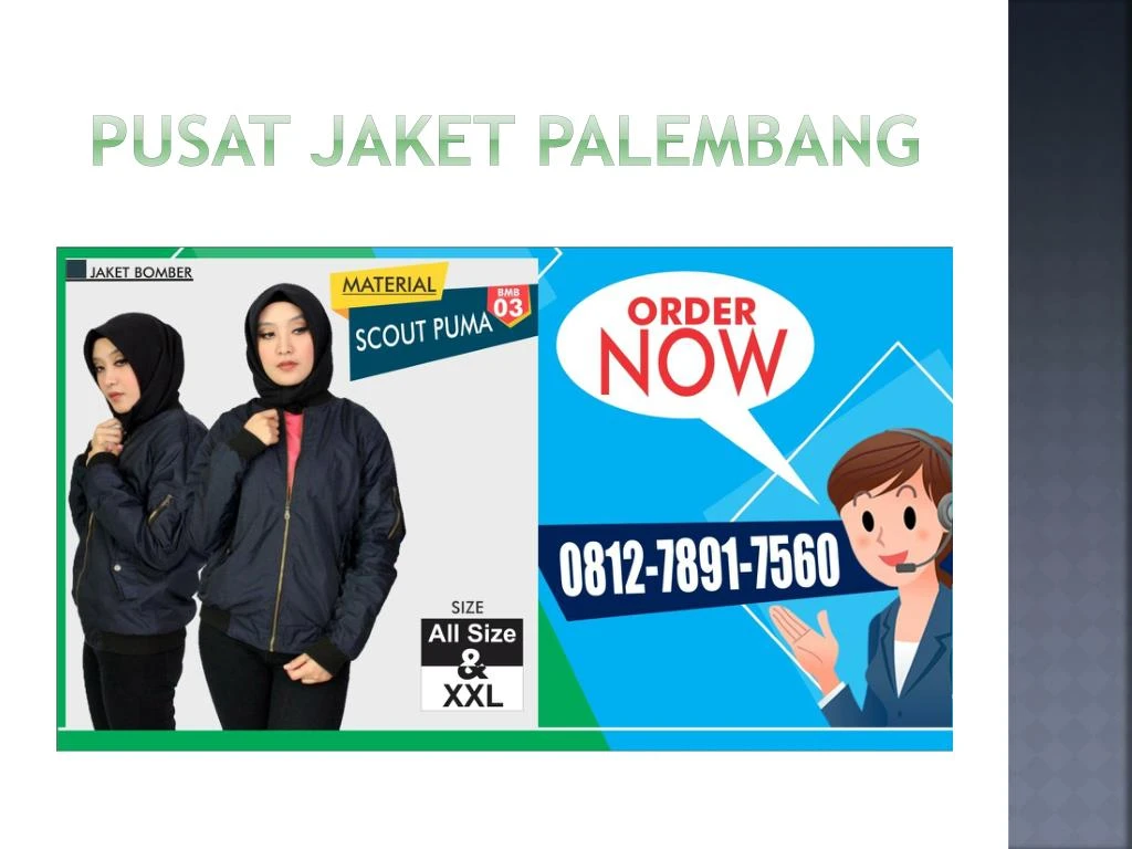 pusat jaket palembang