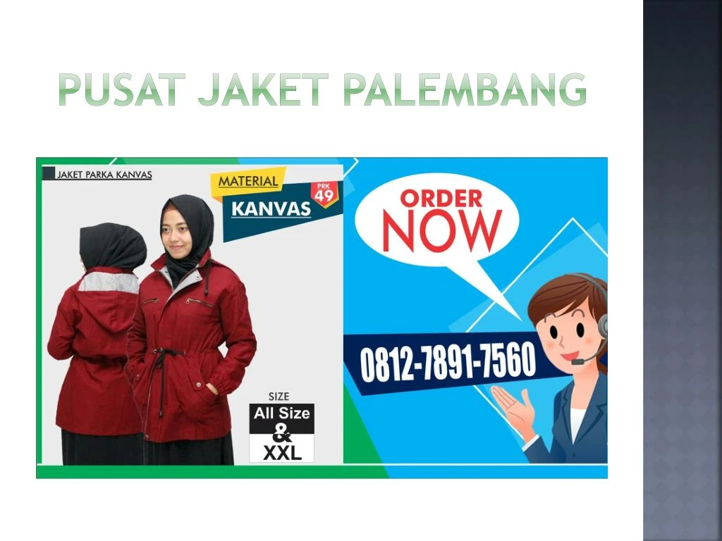 pusat jaket palembang