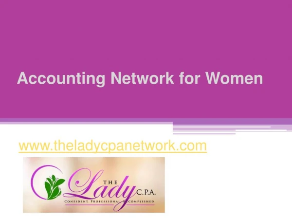 Accounting Network for Women - The Lady CPA Inc
