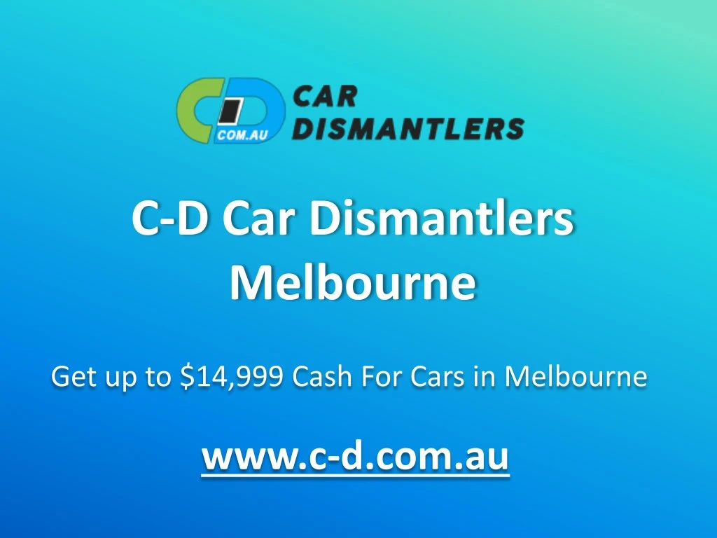 c d car dismantlers melbourne