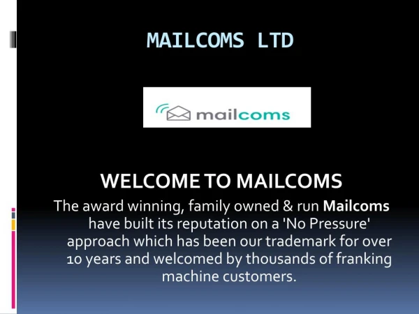 Mailcoms Ltd