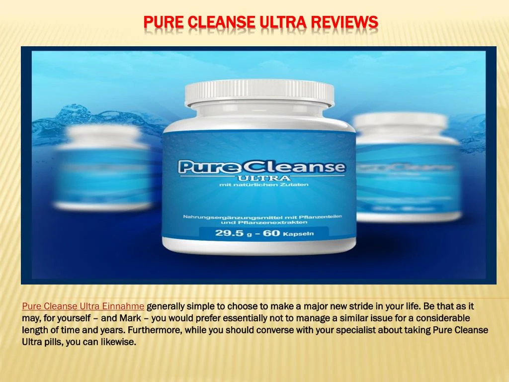 pure cleanse ultra reviews
