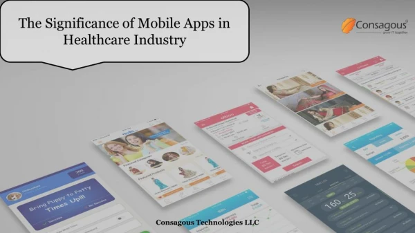 The Significance of Mobile Apps in Healthcare Industry