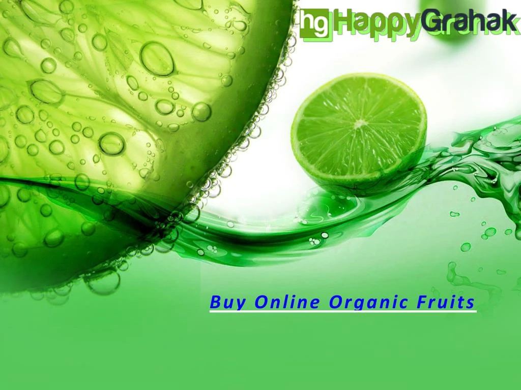 buy online organic fruits