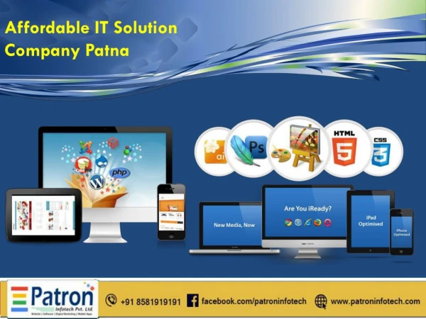 Website Design & Development Company in Patna | Mobile App & Digital marketing Company in Patna - Patron Info Tech