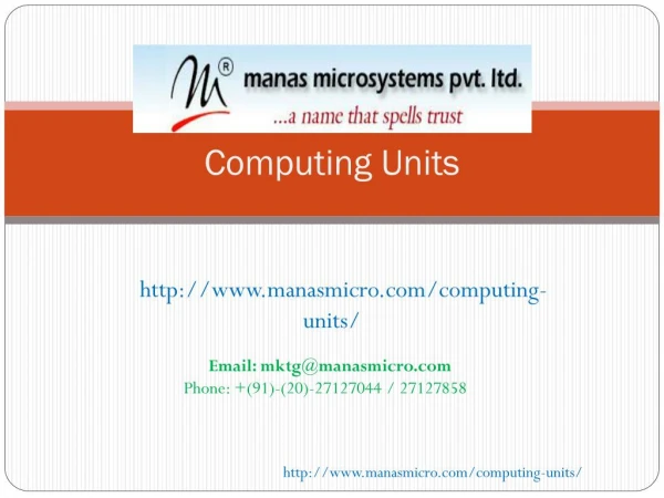 Water Mass Flow Computing Unit | Manas Microsystems Pvt. Ltd.