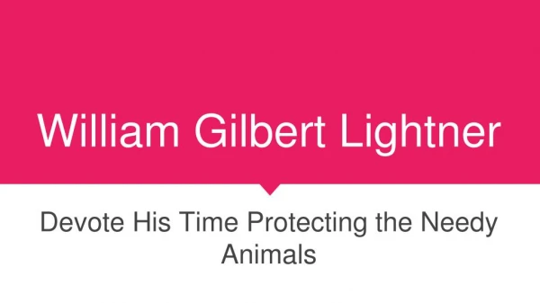 William Gilbert Lightner