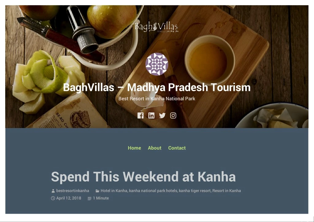 baghvillas madhya pradesh tourism best resort