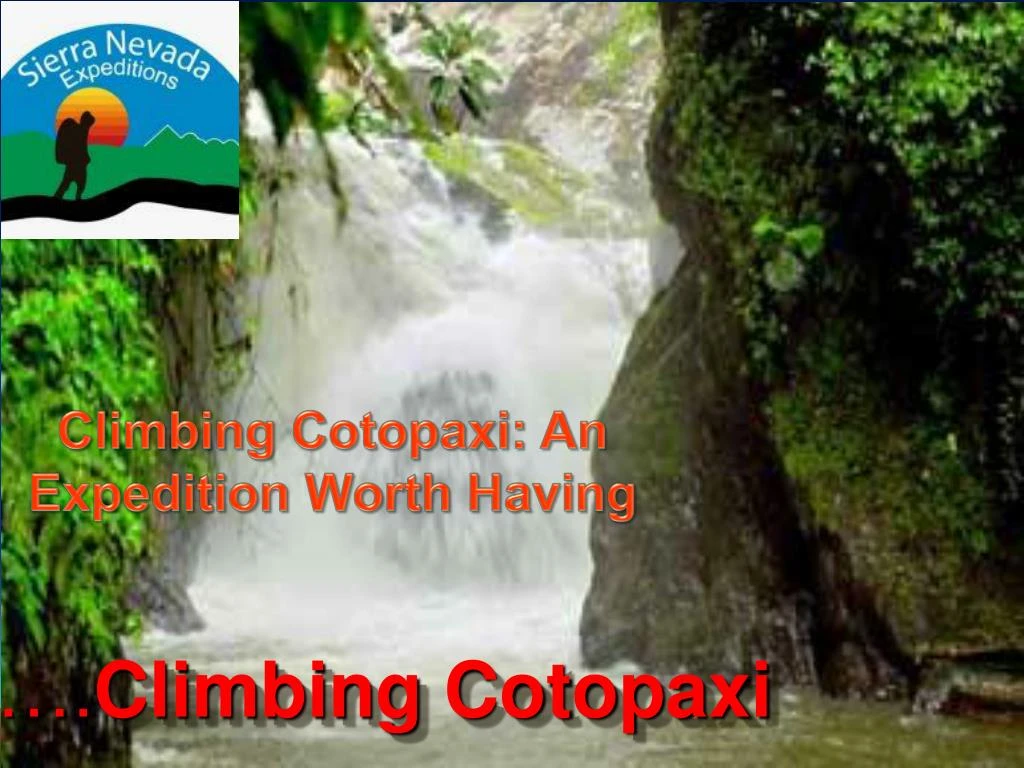 climbing cotopaxi