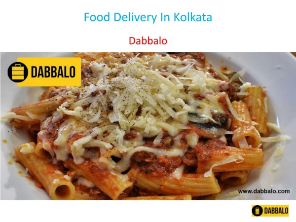 Food Delivery In Kolkata