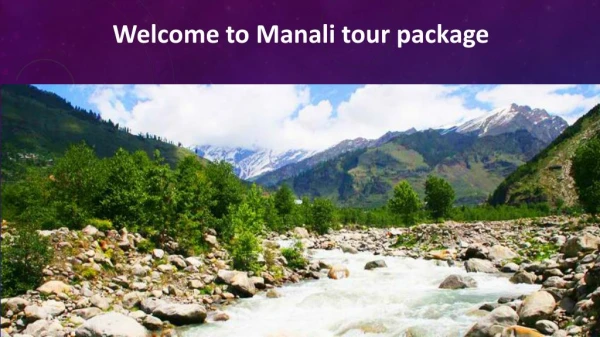 kings holiday tours- Manali Tour Package