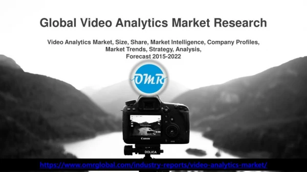 Global Video Analytics Market Research