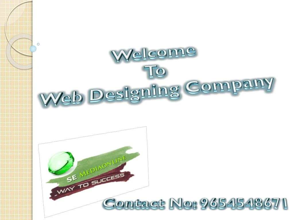 welcome to web designing company