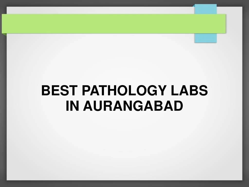 best pathology labs in aurangabad