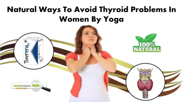 Natural Ways to Avoid Thyroid Problems in Women by Yoga