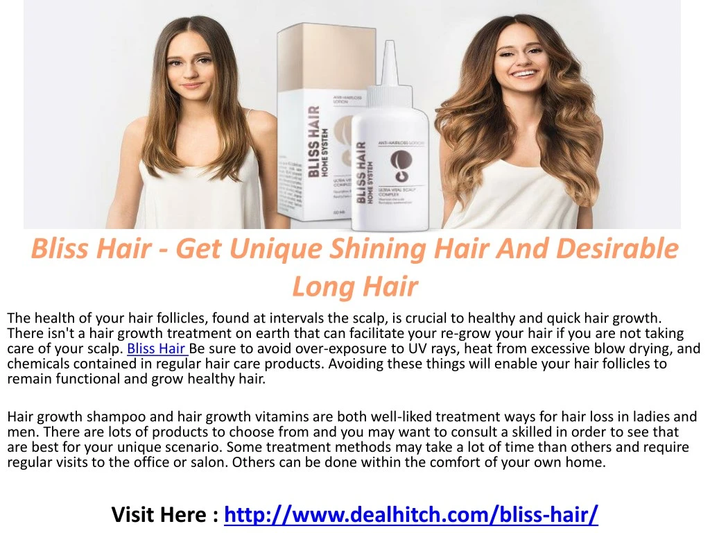 bliss hair get unique shining hair and desirable