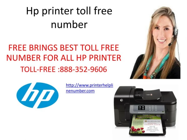Hp Printer Helpline Number- 888-352-9606