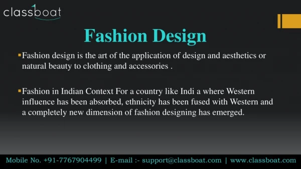 Fashion Designing Colleges in Pune
