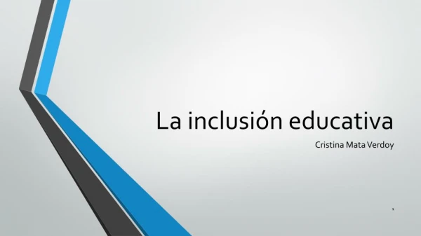 InclusiÃ³n educativa