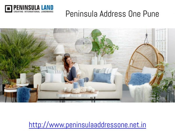 Peninsula Address One - New Housing Project at Gahunje Pune