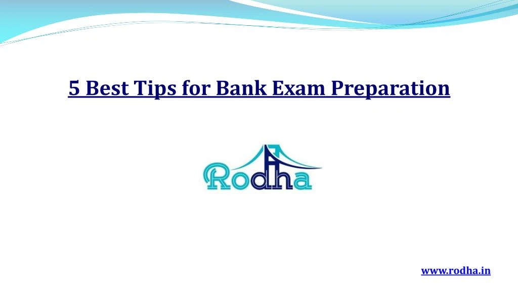 5 best tips for bank exam preparation