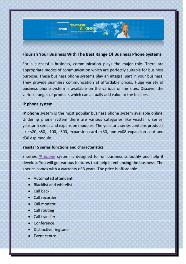 flourish your business with the best range