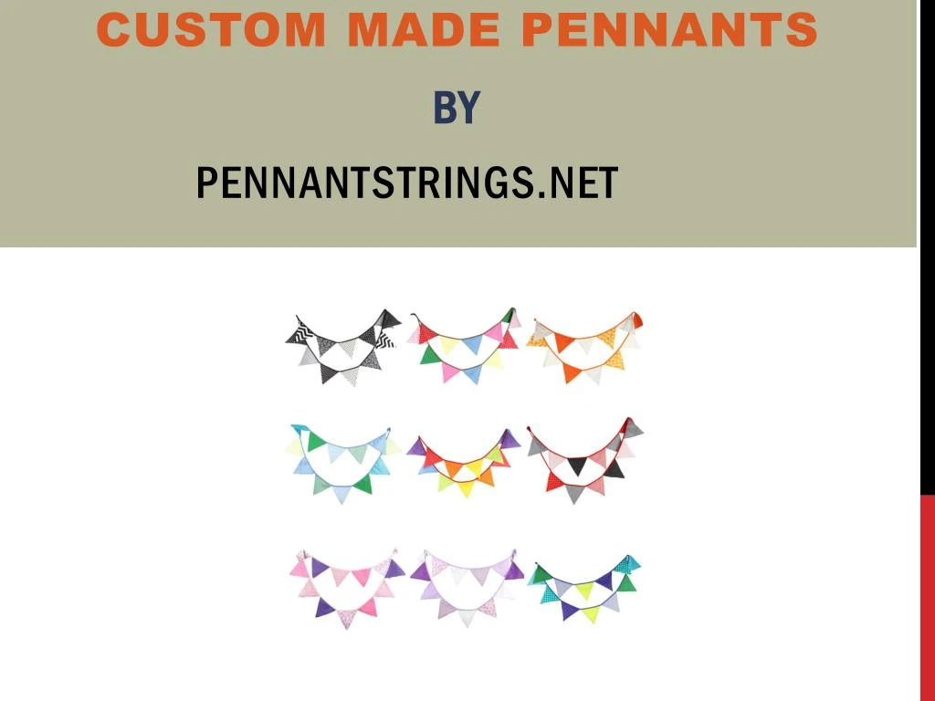 custom made pennants by pennantstrings net
