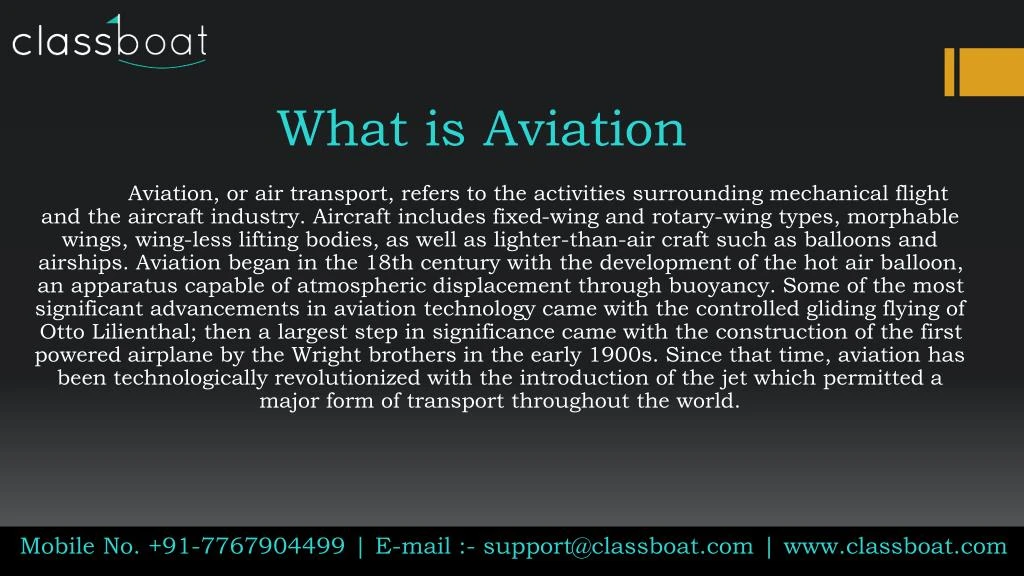 what is aviation