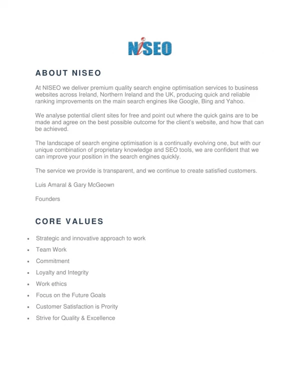 Ni SEO Company - #1 Digital Marketing Agency