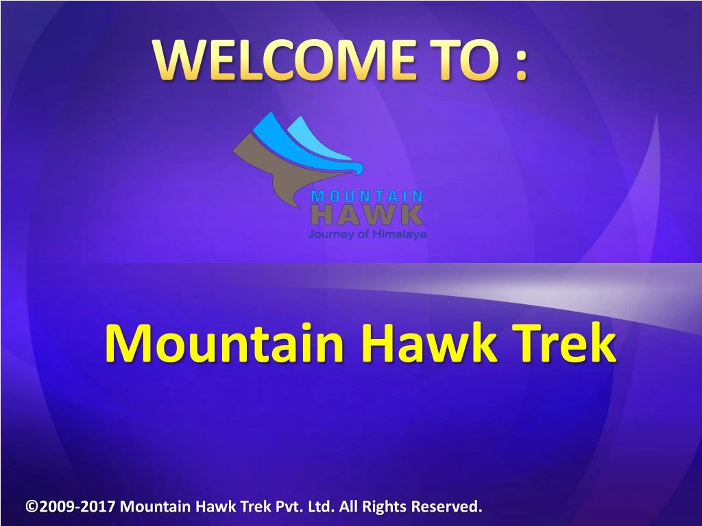 mountain hawk trek