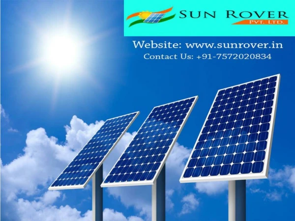 Solar Lighting System in Jaunpur and Allahabad