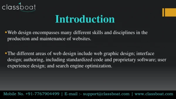 Best Web Designing Classes in Pune