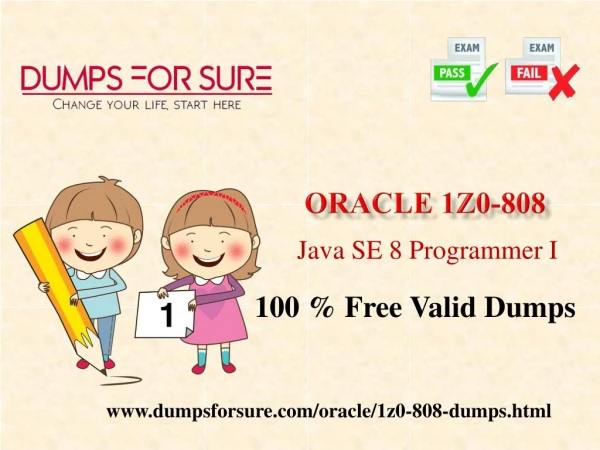 Valid 1Z0-808 dumps a real questions for Oracle exam success